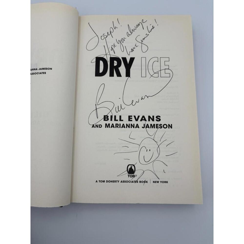 Dry Ice by Bill Evans *Signed First Edition* & Marianna Jameson 2011 HB/DJ
